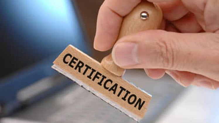 LES CONTROLES et CERTIFICATIONS